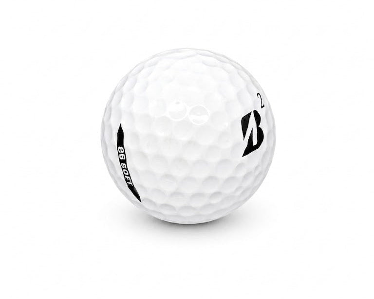 12 Recovered White BridgeStone Golf Balls